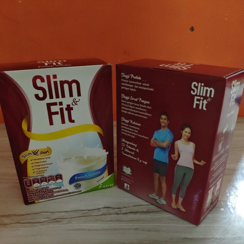 

slim & fit milk (isi 6sachetx52gr) susu diet dari kalbe