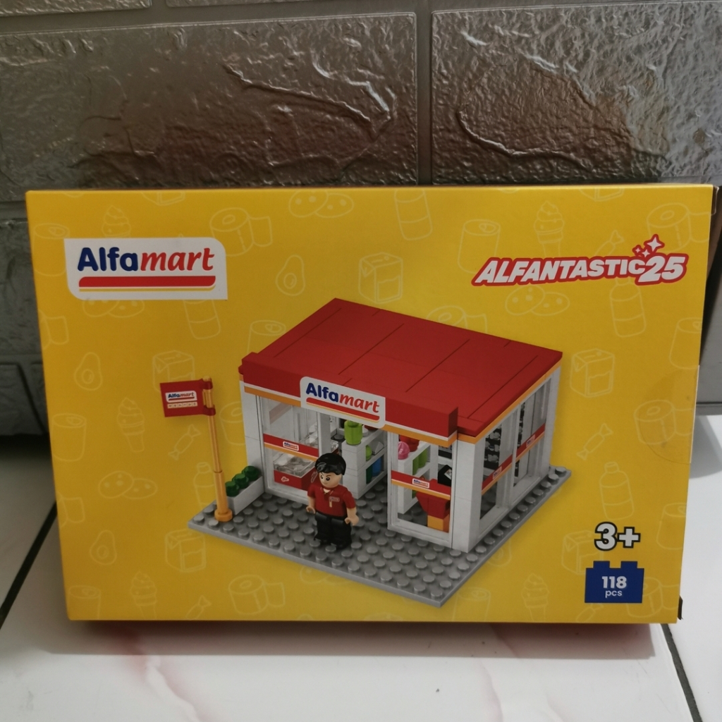 [Tidak Segel]Bricks Mini market Alfamart Official Merchandise