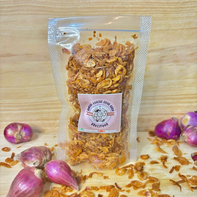 

Siap Kirim!! Bawang Goreng Asli Kriuk Gurih Premium 50g