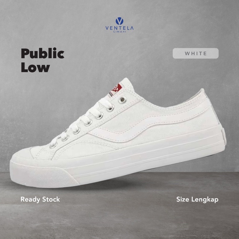 Ventela Public Low White