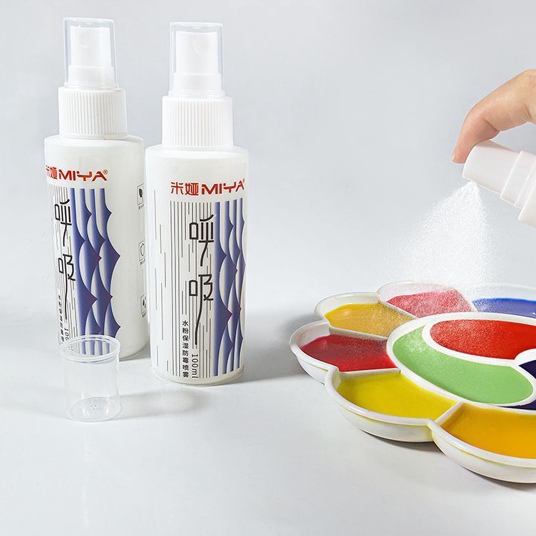 

KODE N42D 1ml Gouache Spray Miya Moisturized Gouache Spray Anticrak Moisturizer Spray Utk Art Painting