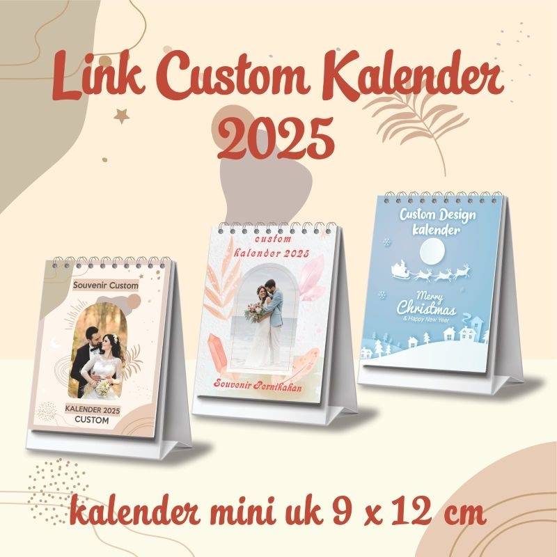 

Kalender Meja Mini Custom Tahun 2025 Kalender Meja Murah