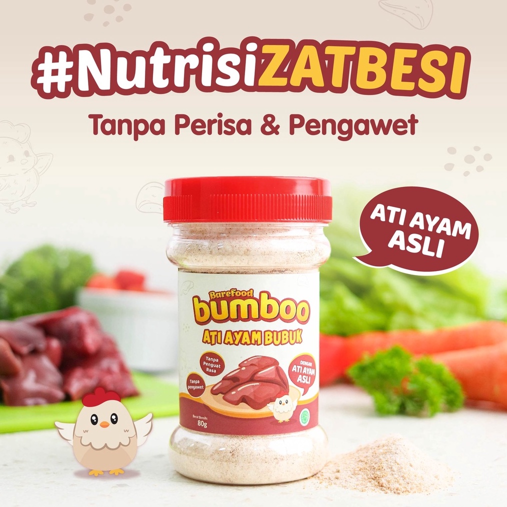 

Harga Spesial Bumboo Ati Ayam Bubuk 8gr A115
