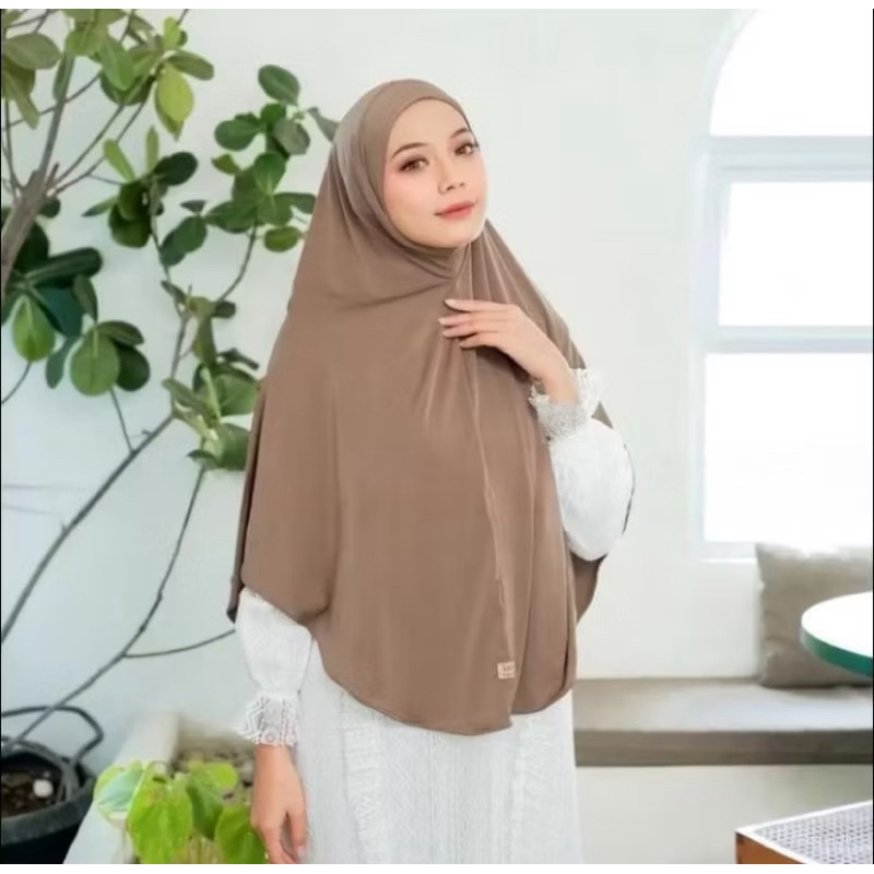 Bergo instan malay XL tanpa tali