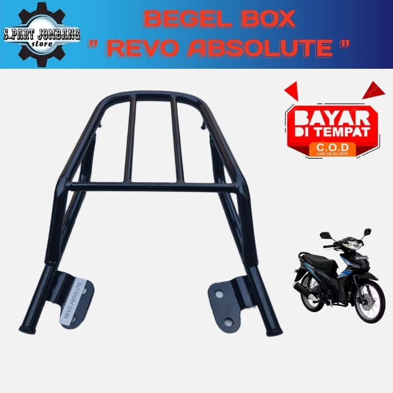 Behel Begel Breket Motor REVO ABSOLUTE Behel Bracket Hollow Breaket Braket locco Rear Begel Dudukan 