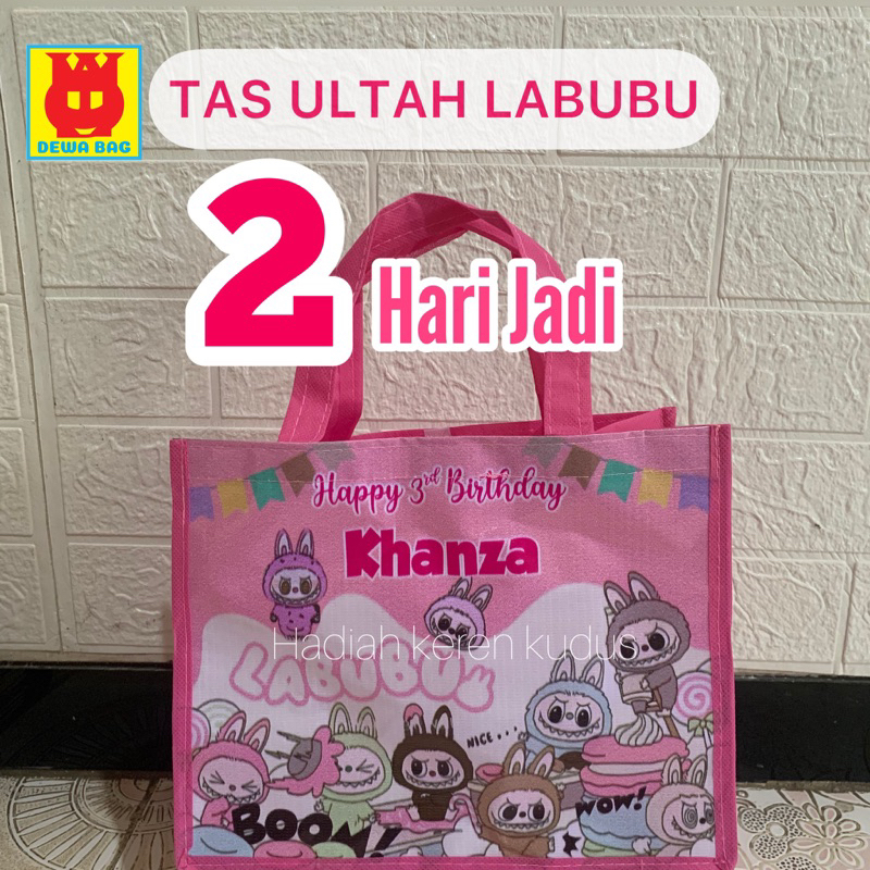 

TAS ULTAH LABUBU murah minimal order 30