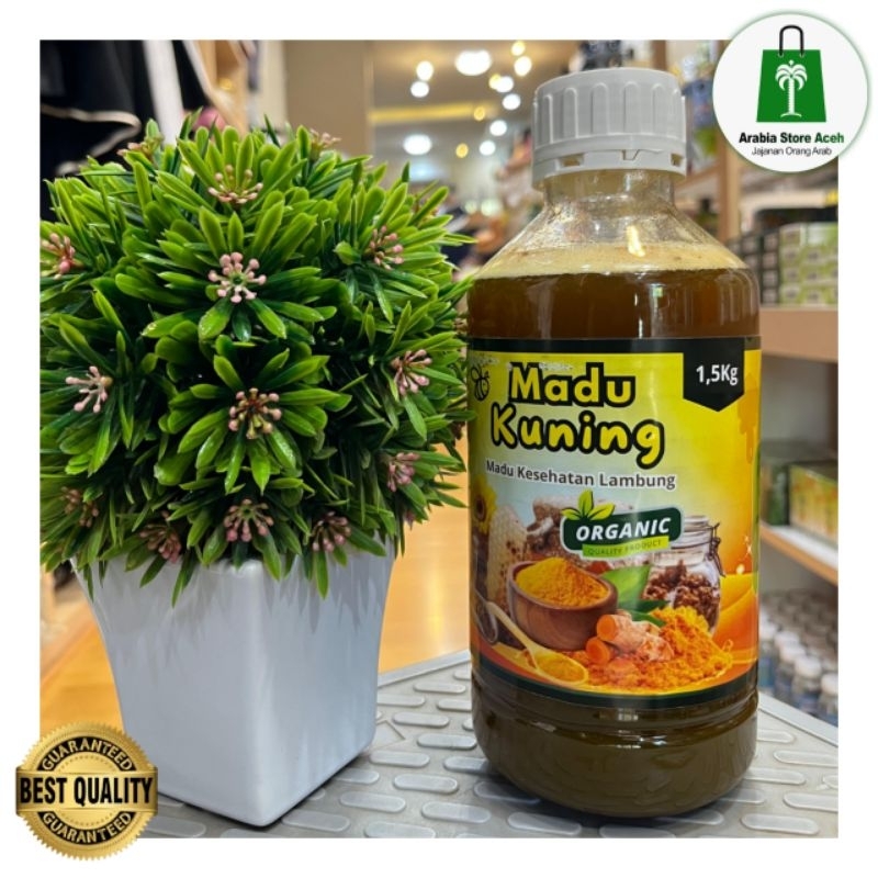 

Madu Kuning Kesehatan Lambung - Maag - Gerd 1.5 kg