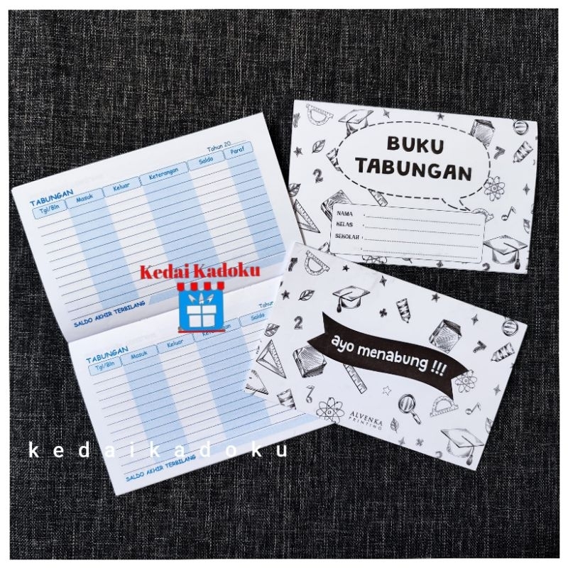 

Buku Tabungan Sekolah isi 20 Lembar