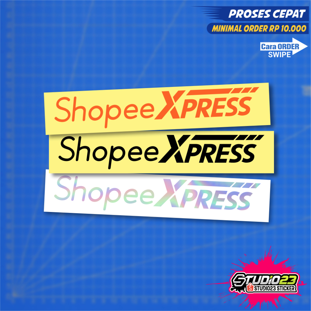 

Sticker Shopee Express Cutting Stiker Hologram