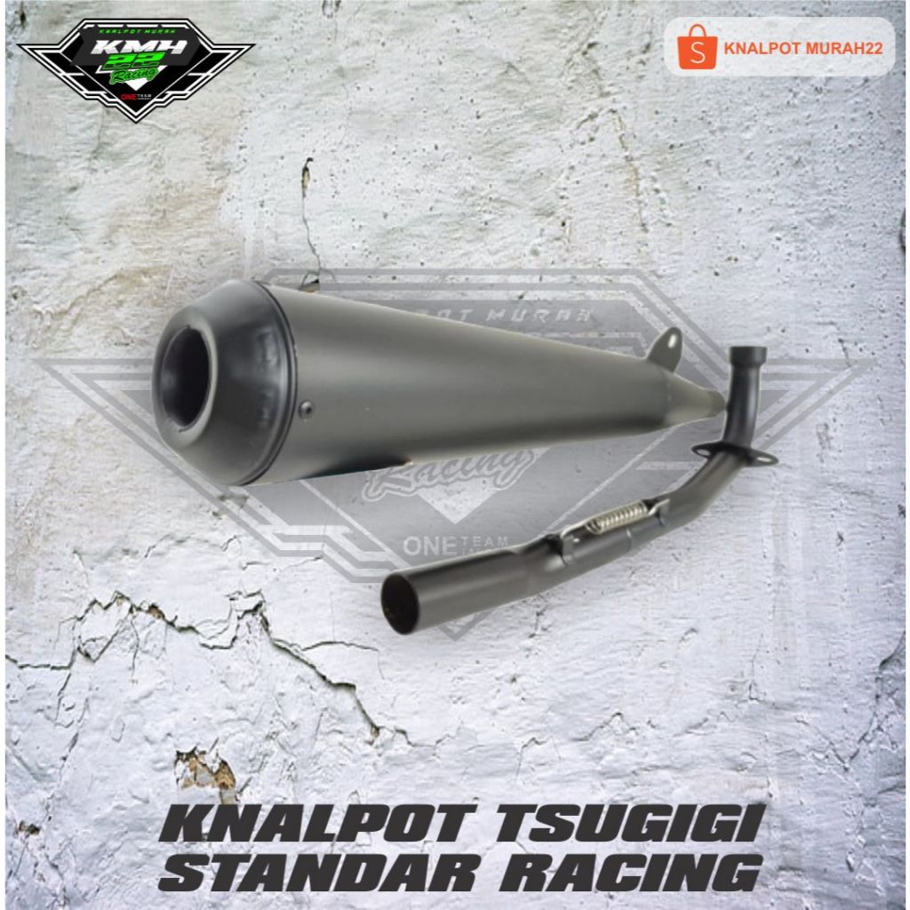 KNALPOT TSUKIGI STANDAR RACING ASTREA GRAND PRIMA STAR IMPRESSA LEGENDA C70 Dll