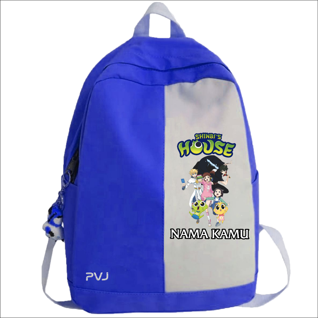 Tas Ransel Anak Motif Shinbi House Tas Backpack Anak Lucu