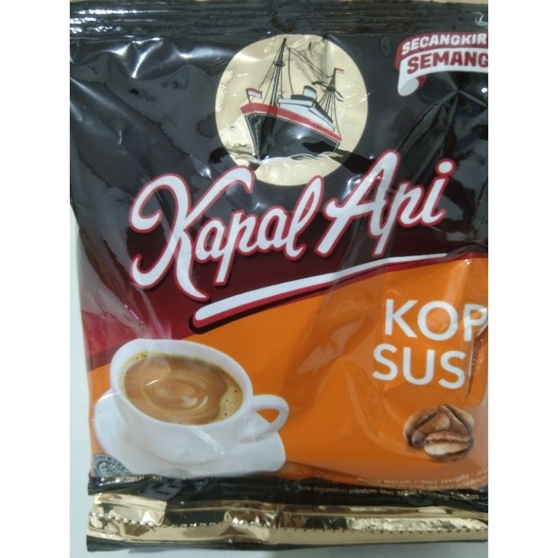 

Kopi Kapal Api Kopi susu Renceng 10 sachet