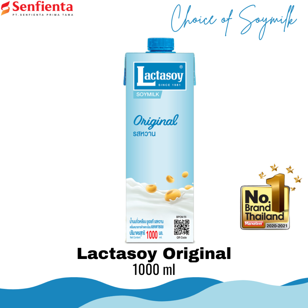 

Lactasoy Soy Milk Original 1000 ml