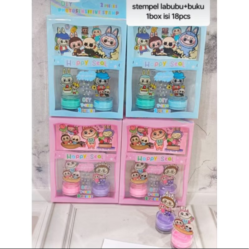 

(24PC) STEMPEL BENTUK LABUBU 879 - (18PC) MIKA Y3303 / STEMP STAMP CAP / MAINAN