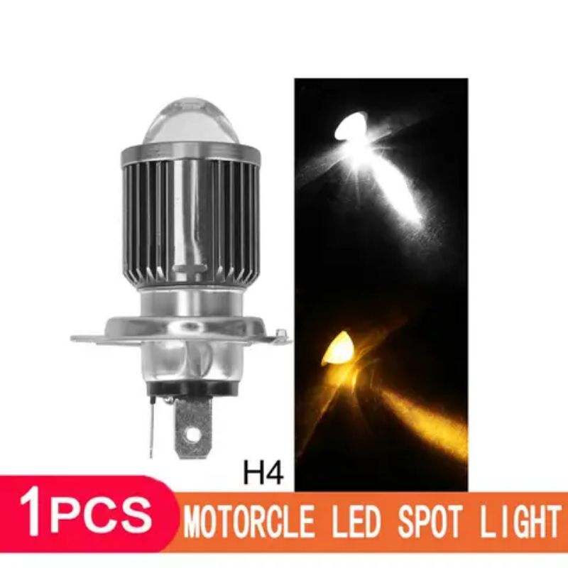 lampu LED H4 laser 12-24V