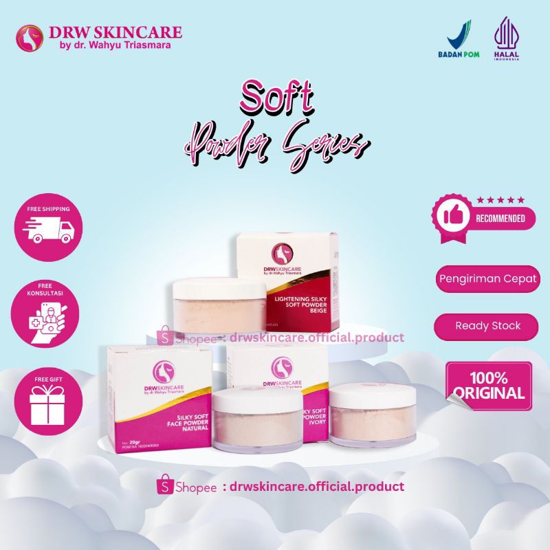 @ DRW SKINCARE ORIGINAL 100% BEDAK TABUR - BEDAK KULIT BERMINYAK
