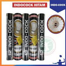 Shuttlecock Indocock HITAM/ Cock Indocock / Bola Bulutangkis Indocock HITAM