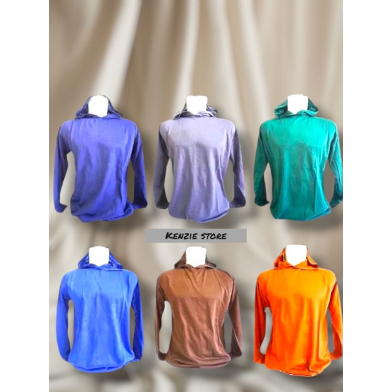 PROMO TERBARU - KAOS SAWAH BASAHAN LENGAN PANJANG/KAOS CONTONG PANJANG PROYEK DEWASA/BAJU BERTUDUNG 