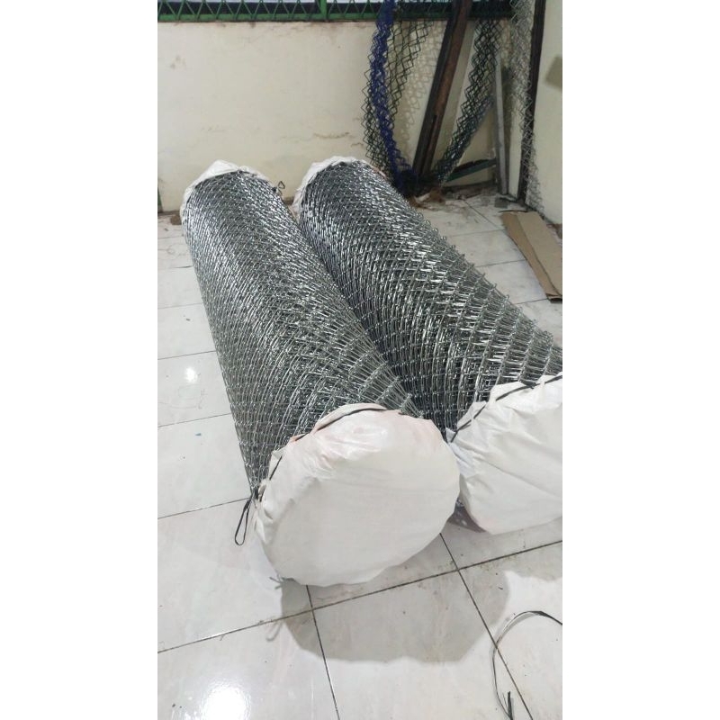 kawat harmonika galvanis 4,1mm lubang 5×5cm T2×20