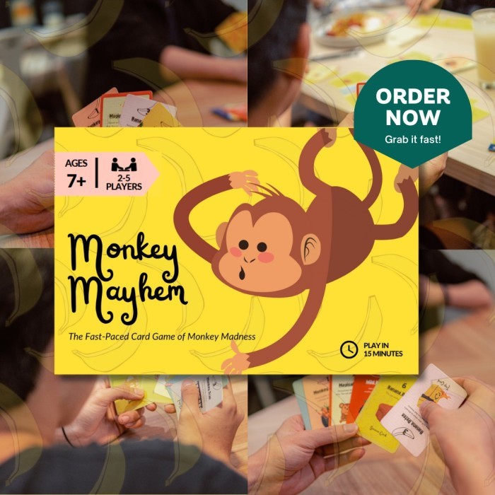 Monkey Mayhem Board Game - TokoBoardGame Indonesia Special Collection