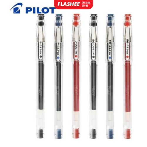 

Flashee Pilot Pen Hitec C Tinta Hitam 0.3 mm Pulpen Hi-Tec-C ORIGINAL