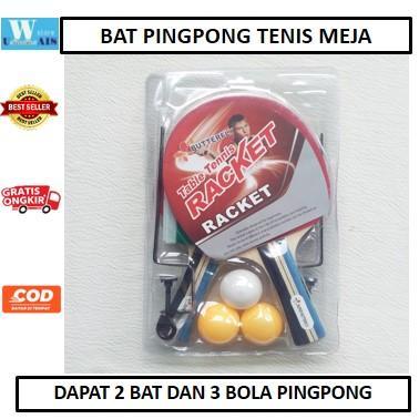 Bat Bed Bad Pingpong Tenis Meja Donic Butterfly Ciima Import Set Bola Ball