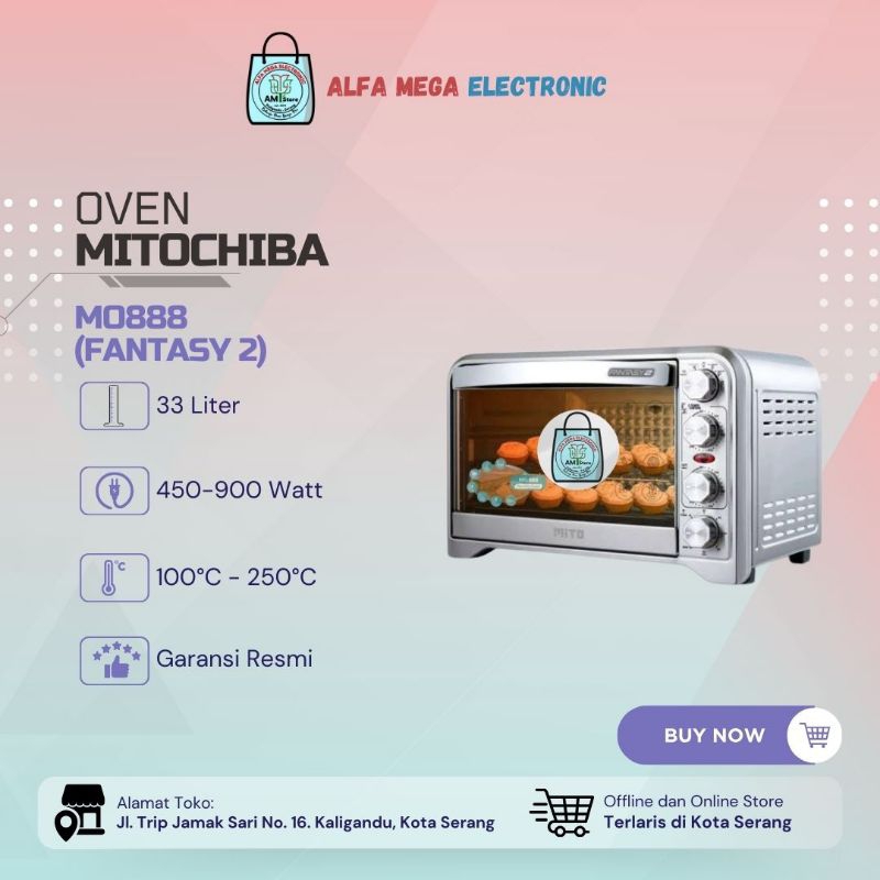 Oven Mitochiba MO888 Fantasy 2 (33 Liter)