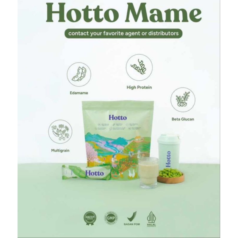 

HOTTO MAME 1 POUCH ISI 12 SACHET BPOM HALAL