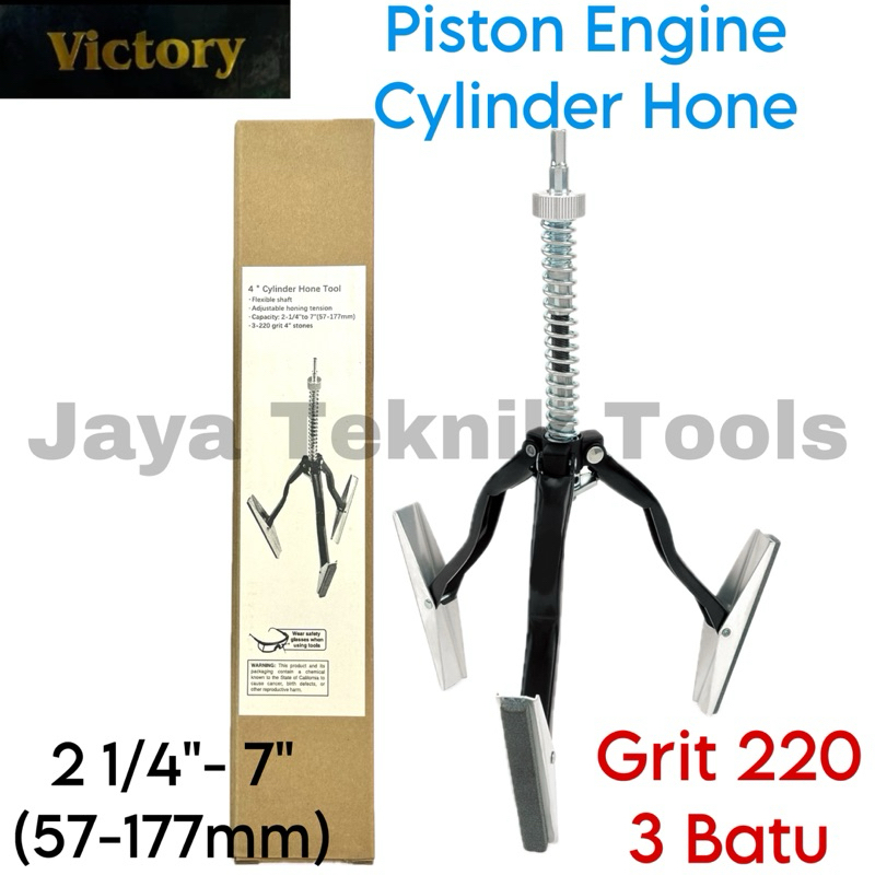 Alat Piston Engine Cylinder Hone 4 2 7" Victory Honing Mesin Silinder