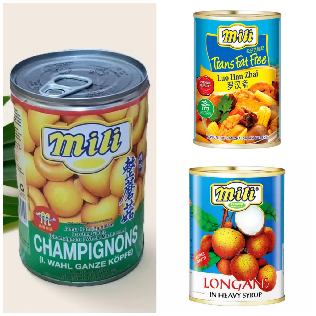 

Mili Luo Han Zhai / Jamur / Longan