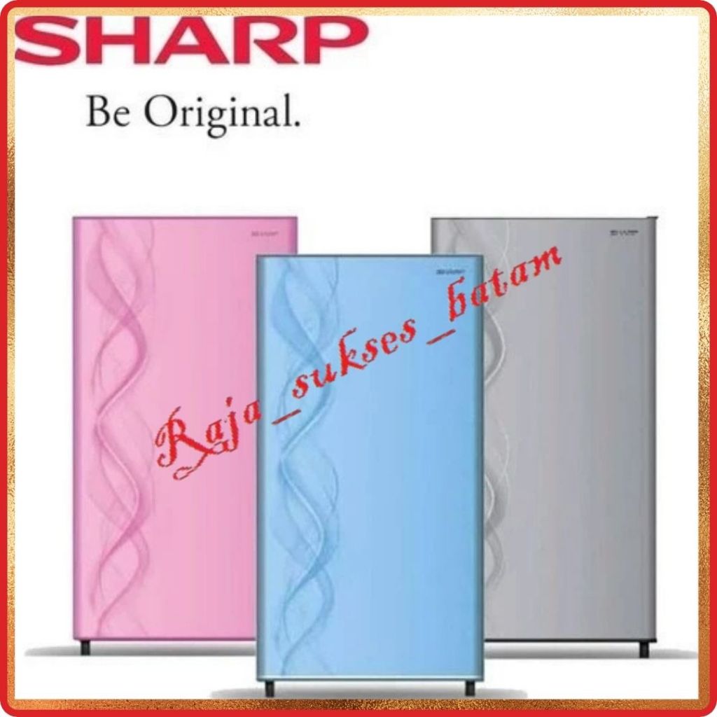 KULKAS SHARP 1 PINTU SJ-N162D-AB 133L  BATAM