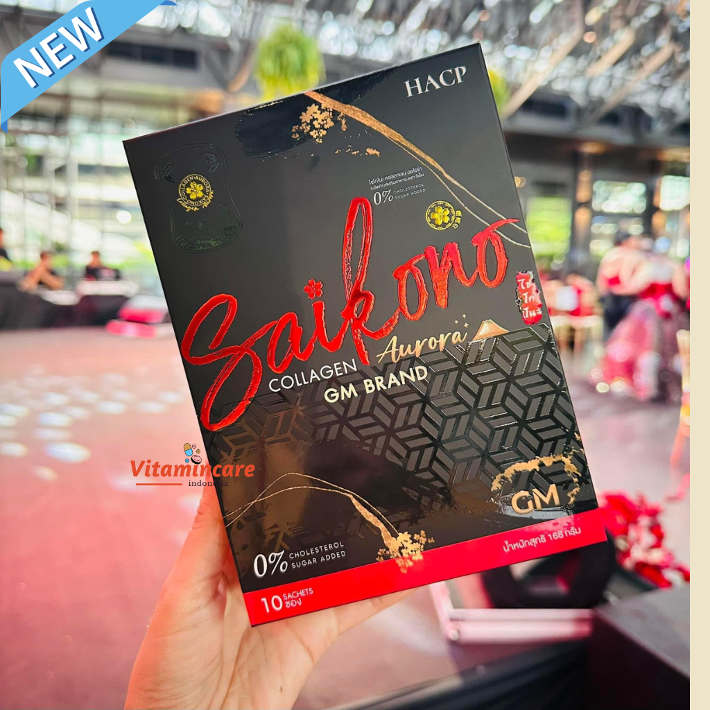 SAIKONO COLLAGEN AORRAA PLUS by GM THAILAND NANO COLLAGEN DRINK 15.500mg ORIGINAL / JOJU  COLLAGEN