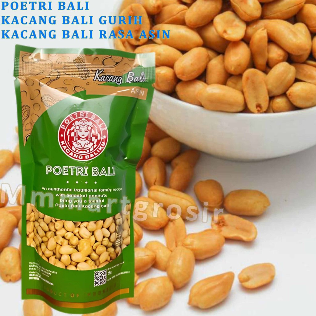 

Poetri Bali / Bali Kacang Goreng Gurih / Kacang Bali Rasa Asin / 75gr