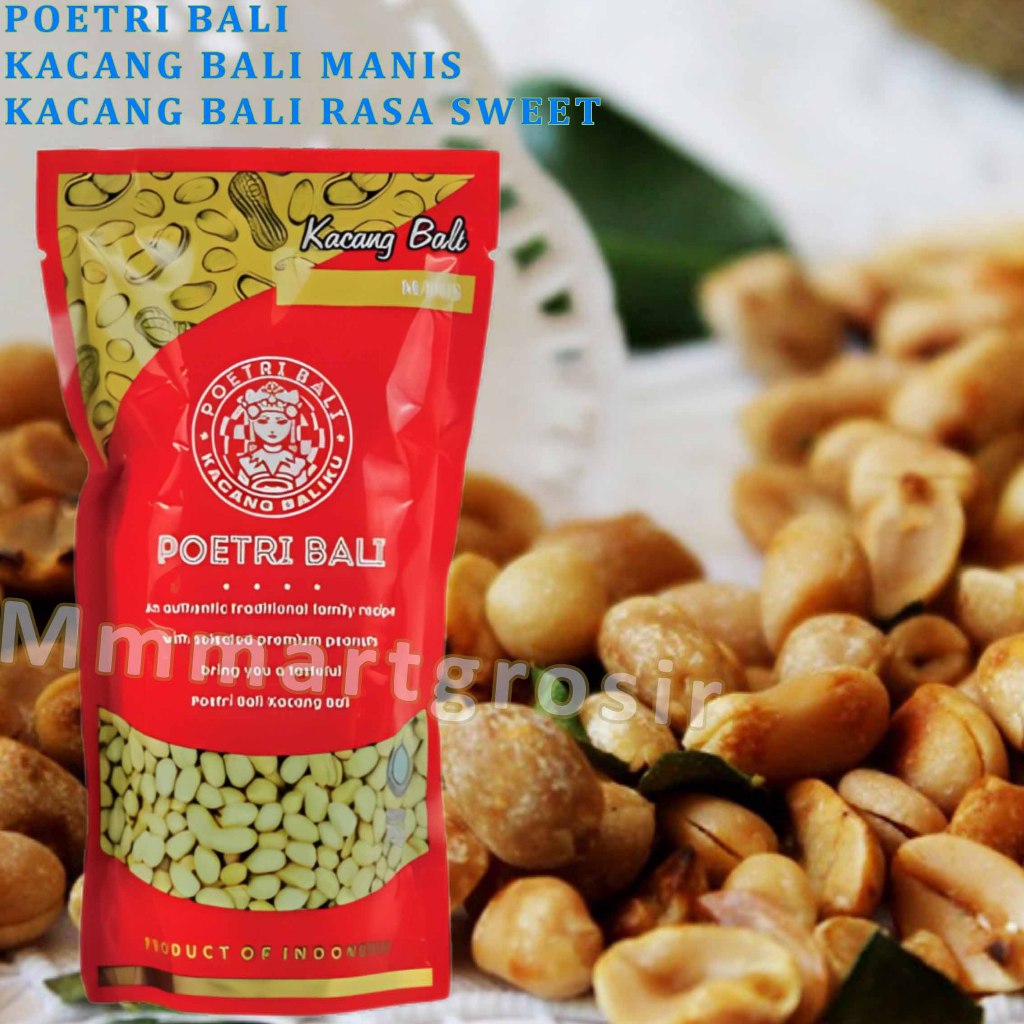 

Poetri Bali / Bali Kacang Manis / Kacang Bali Rasa Sweet / 75gr