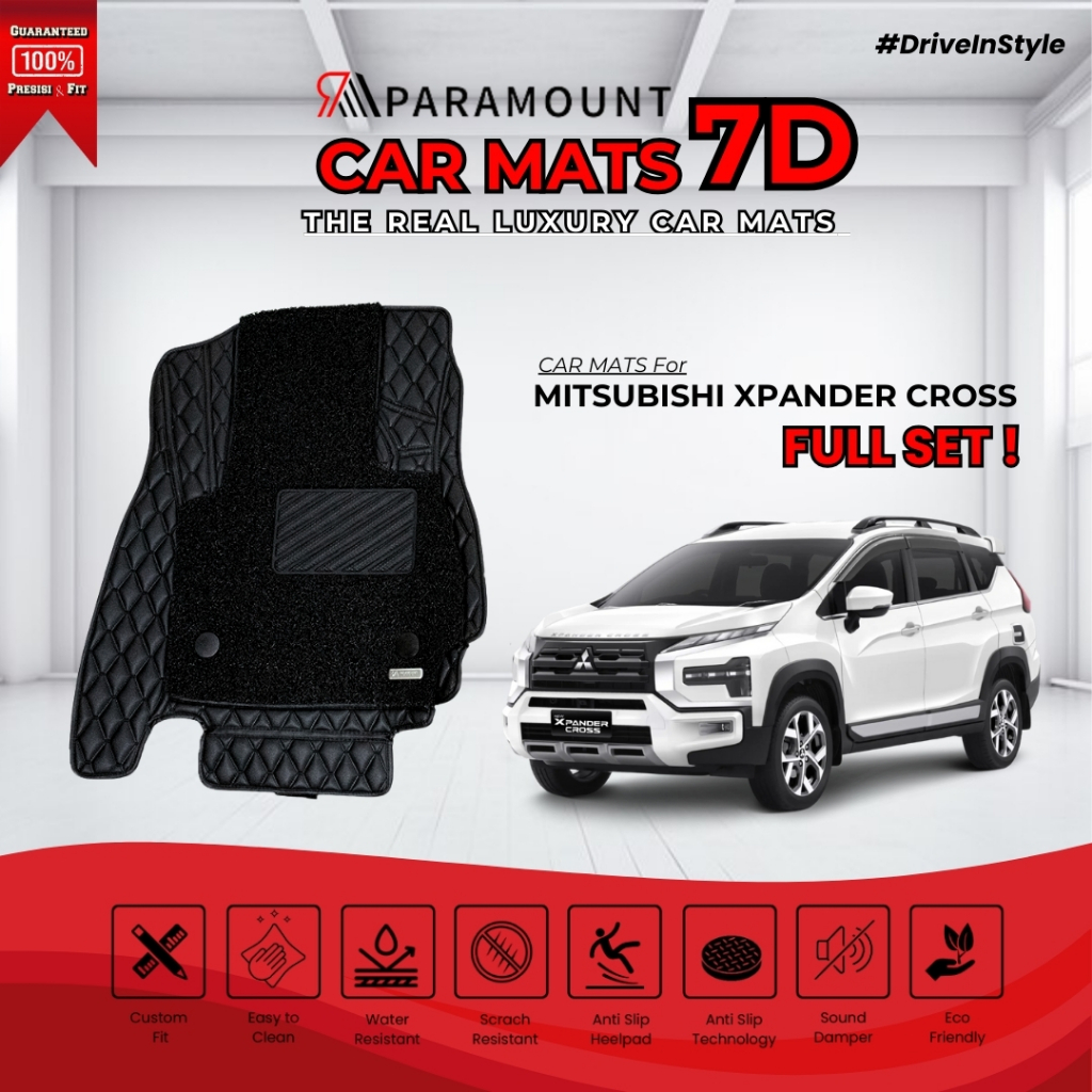 Karpet Mobil 7D XPANDER CROSS / Paramount CAR MATS 7D XPANDER CROSS