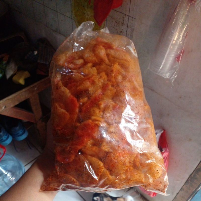 

Kerupuk Usek Pedas Gurih Maknyos Mantul