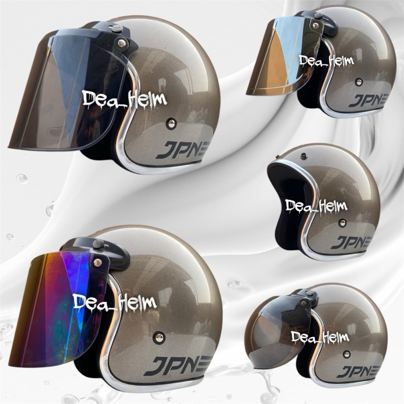 Helm JPN List Chrome Granito Glossy