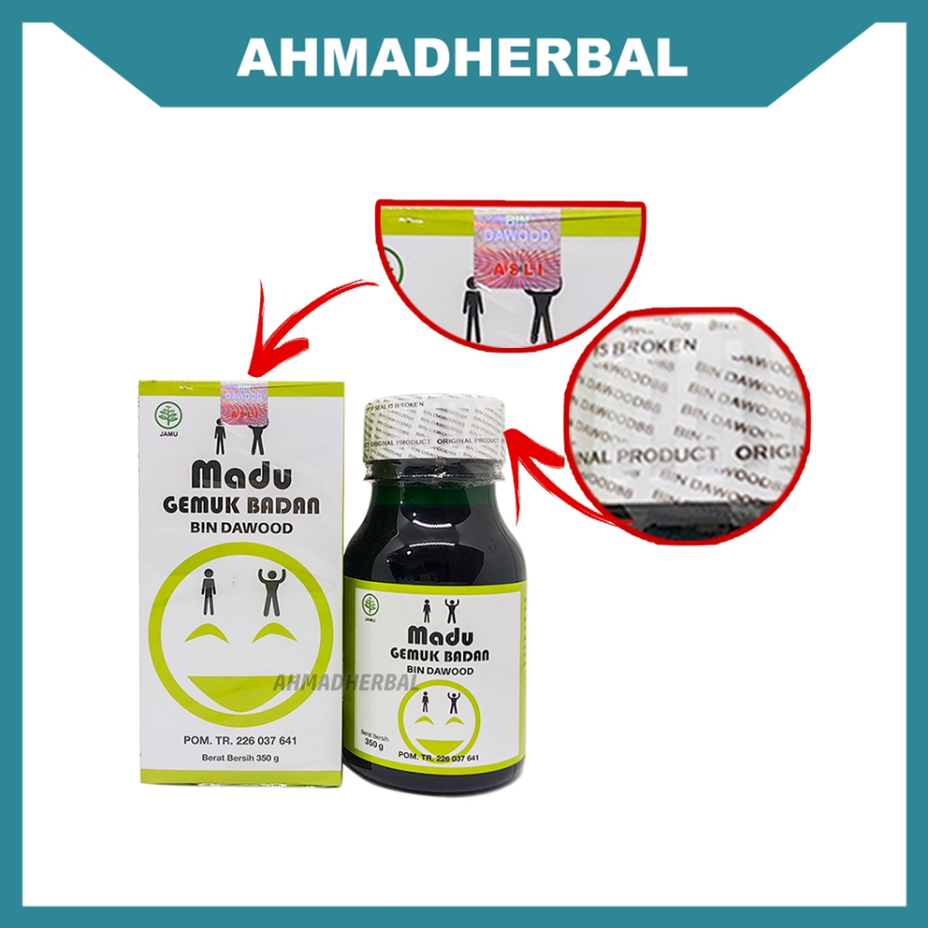 Madu Gemuk Badan AL MABRUROH ORIGINAL - Dewasa - Penggemuk Badan Herbal Al-Mabruroh
