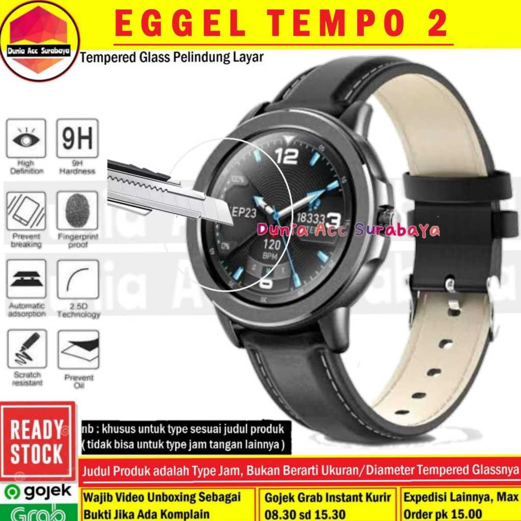 Pelindung Layar Kaca Tempered Glass Screen Protector Eggel Tempo 2