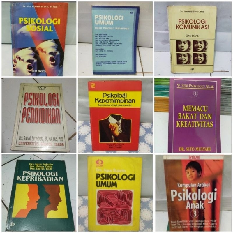 Original Psikologi kepemimpinan. Psikologi Sosial. Psikologi umum Pendidikan . Psikologi komunikasi 