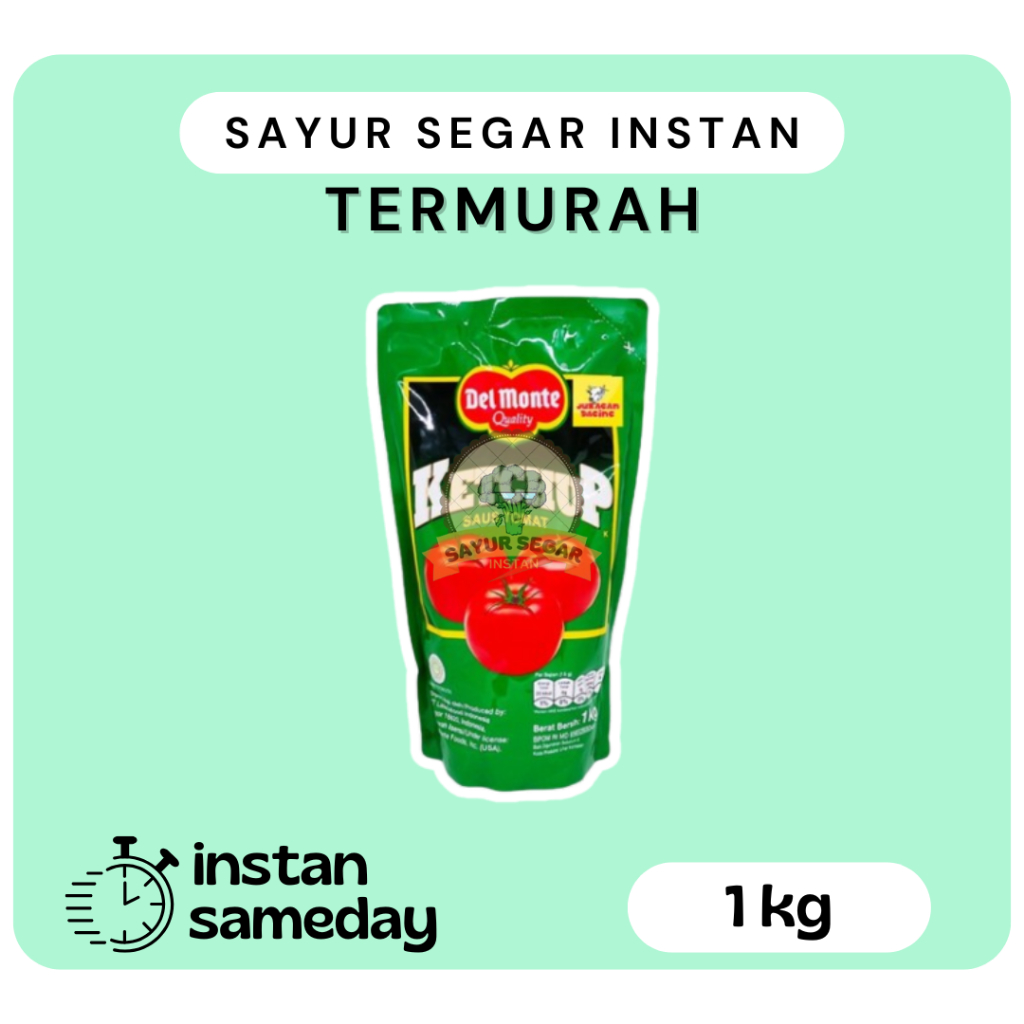 

Del Monte Saus Tomat Refill 1kg - Sayur Segar Instan