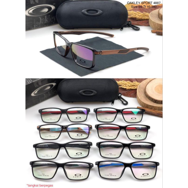 frame kacamata pria wanita sporty unisex kotak OX4887