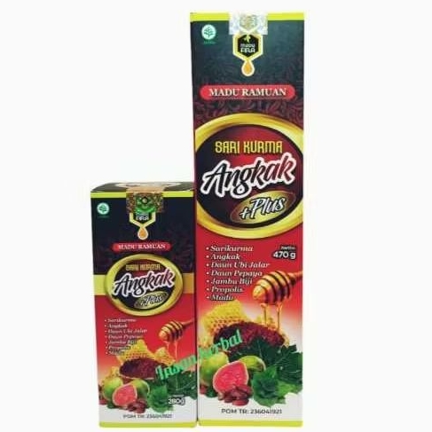 

MADU RAMUAN SARI KURMA ANGKAK PLUS 470g