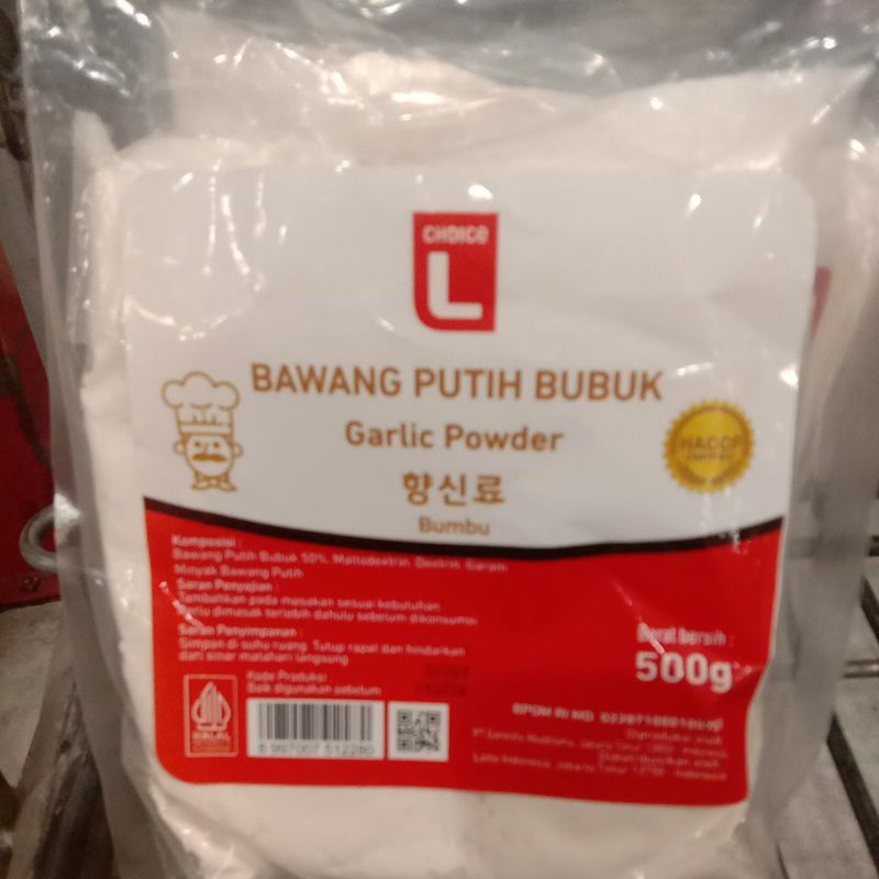 

Choice L Bawang Putih Bubuk 500 gr