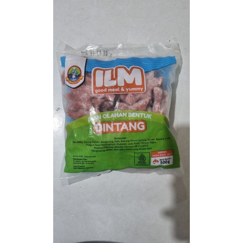 

ILM Ikan bentuk Bintang 500 gr