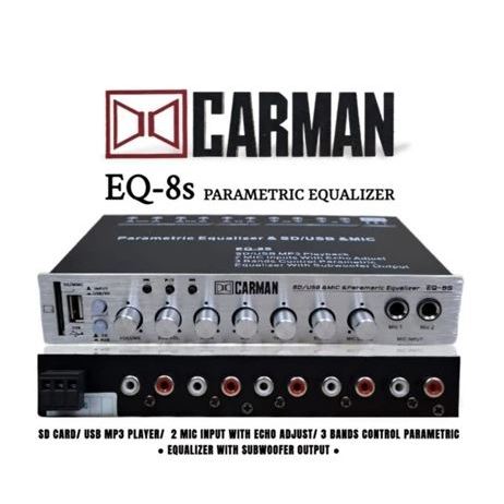 PARAMETRIK EQUALIZER CARMAN EQ 8S
