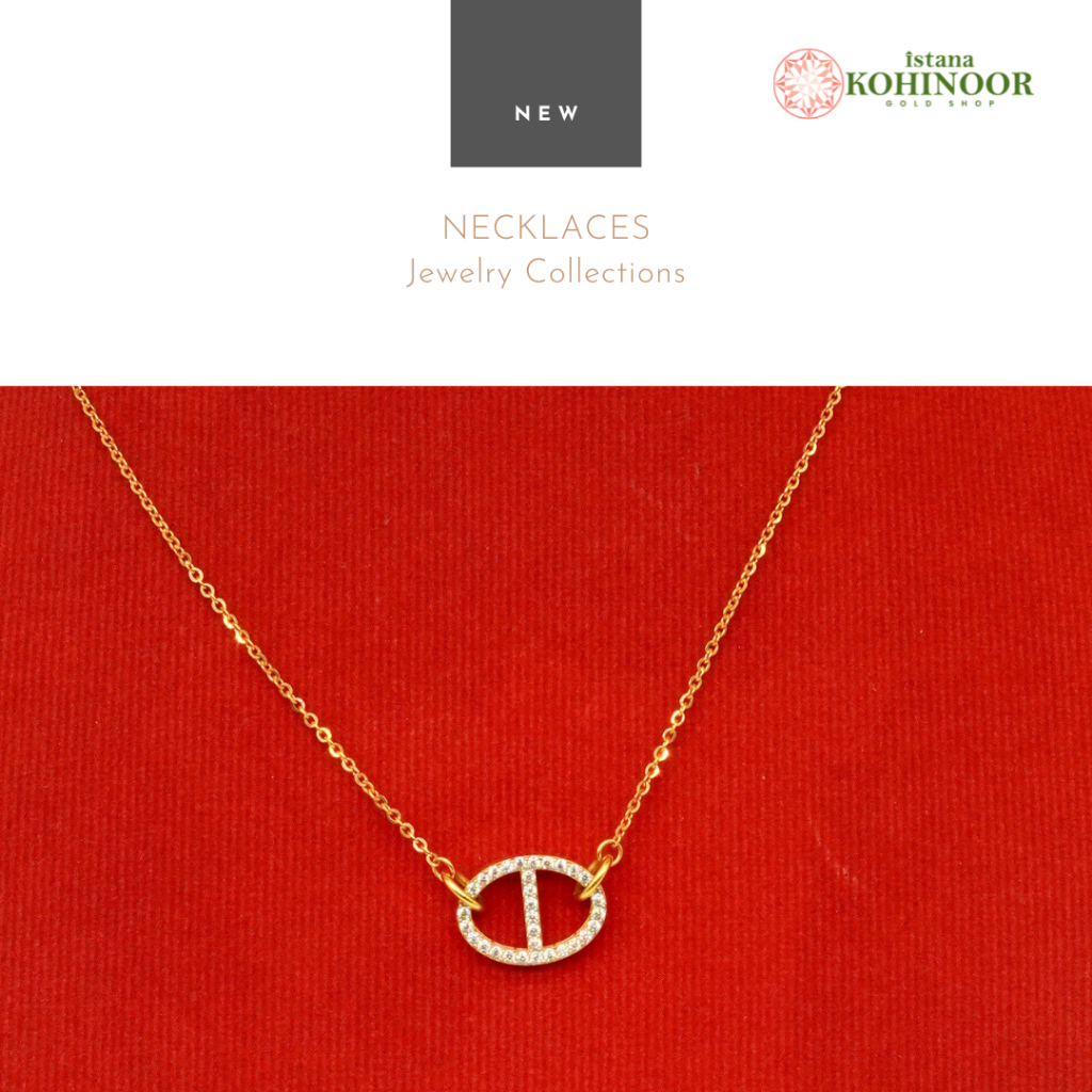 KOHINOOR NEW KALUNG 16K EMAS VARIASI NECKLACES GOLD EMAS BALI