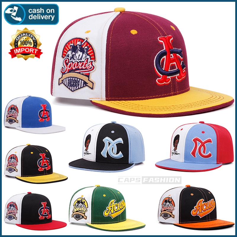 Topi Snapback vintage CA Fashion distro priawanita bordir hip-hop caps hatukuran besar dapat disesua