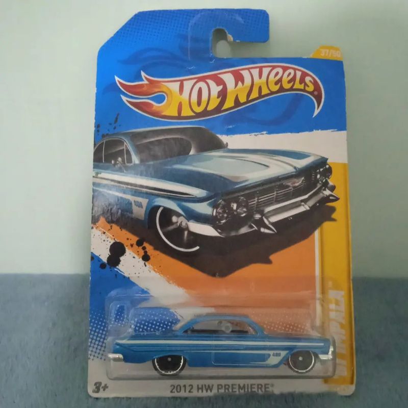 hot wheels blue card '64 Impala