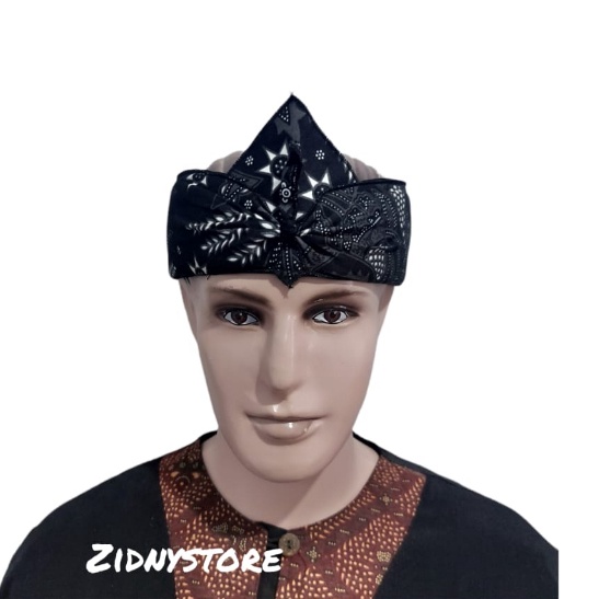 Ikat Kepala Tradisional Batik Iket Sunda BOLONG Totopong MOTIF PADI